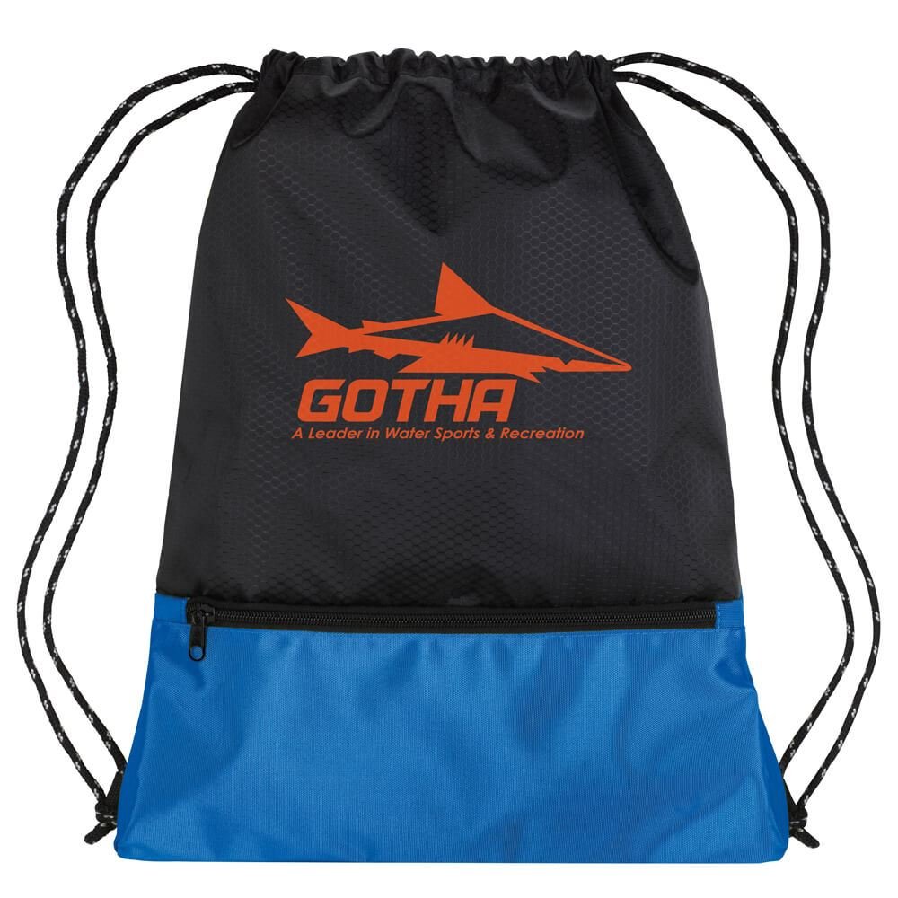 Ripstop Sport Drawstring Backpack - Personalization Available