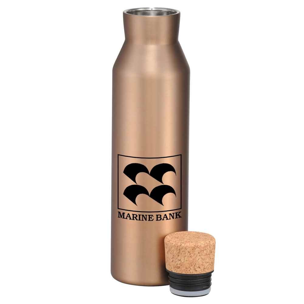 Norse Vac Insulated Bottle With Cork 20-Oz. - Personalization Available