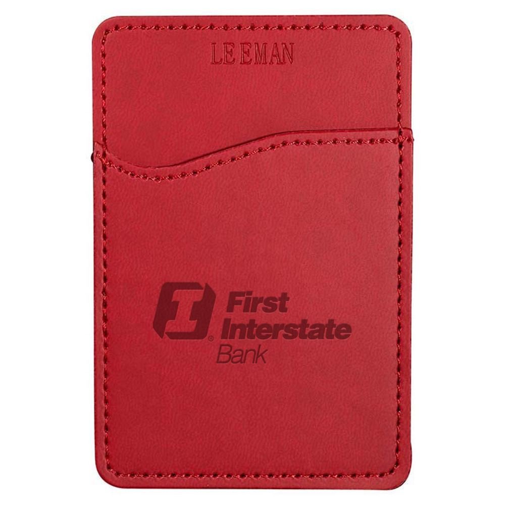 Tuscany RFID Mobile Device Pocket - Debossed Personalization Available