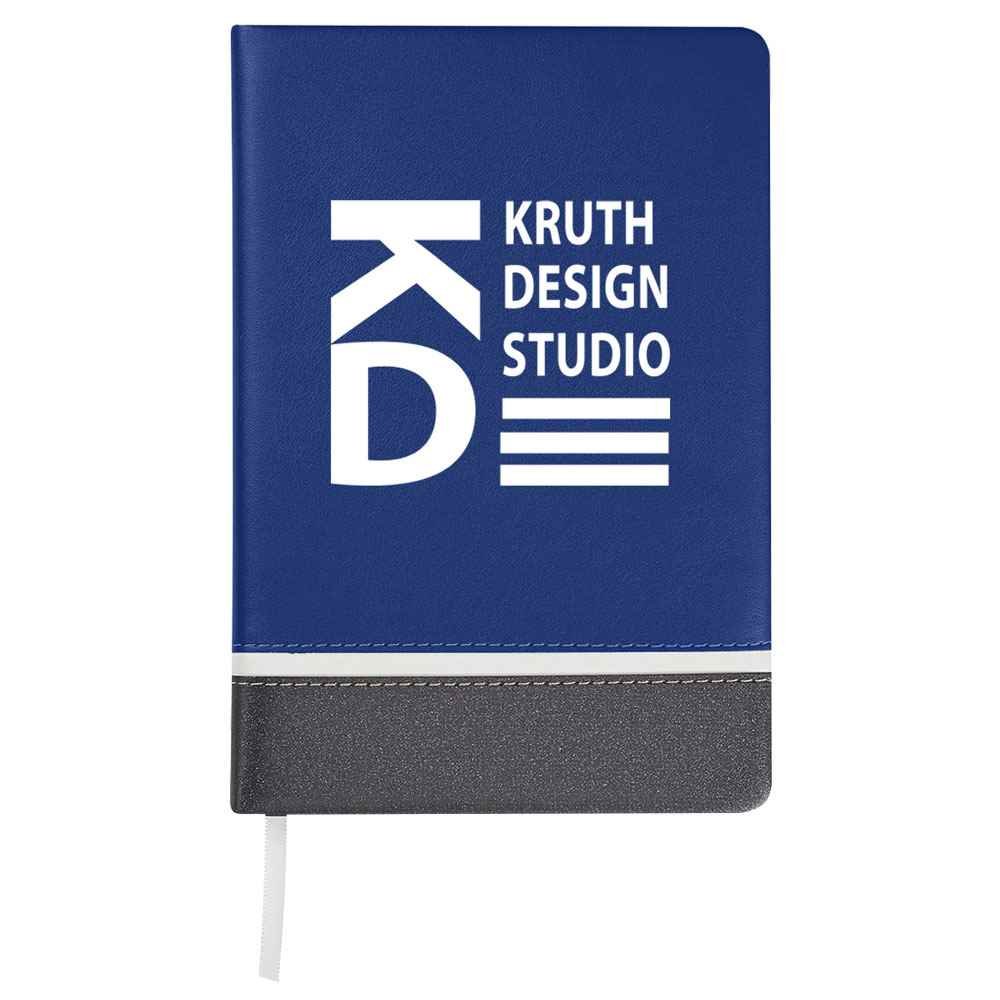 Padded Prismatic Accent Journal - Personalization Available