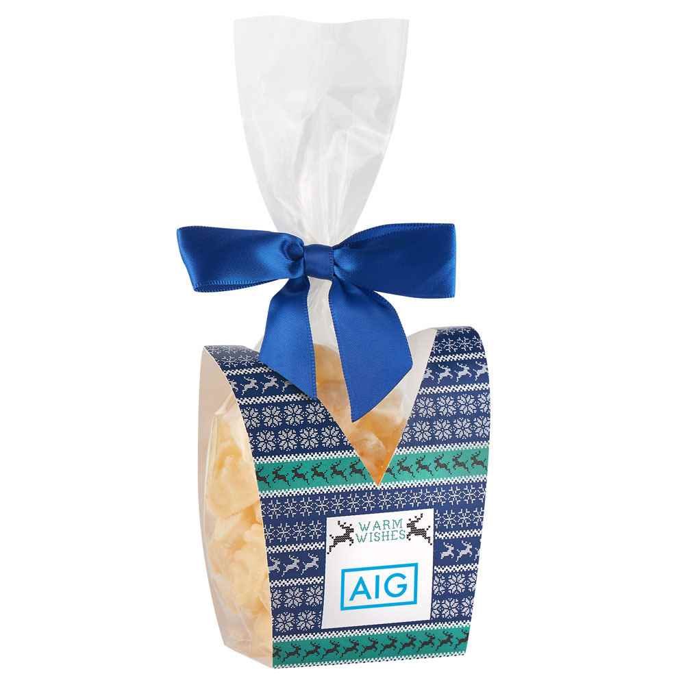 Ugly Sweater Desk Drop With Chocolate Gummy Bears - Personalization Available