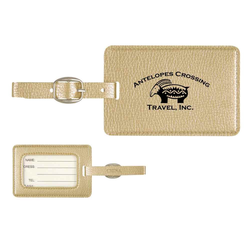Metallic Luggage Tag - Personalization Available