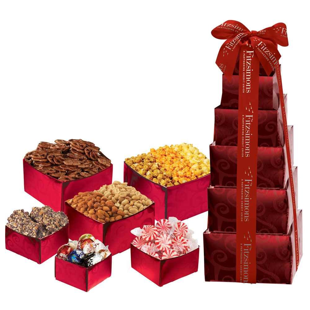 Contemporary Celebration Snack Tower - Personalization Available