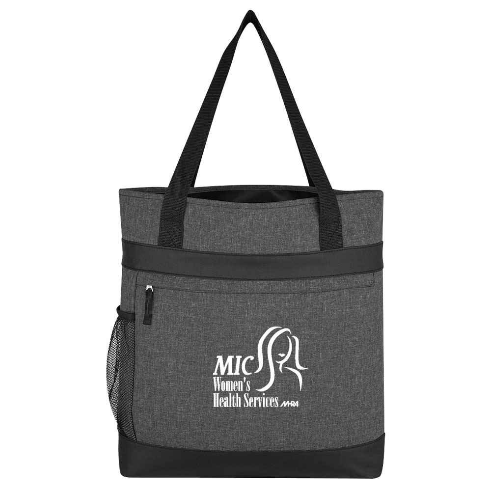 Hidden Zipper Outing Tote Bag - Personalization Available