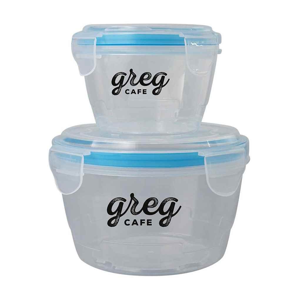 Nesting Locking Lid Bowl Set - Personalization Available