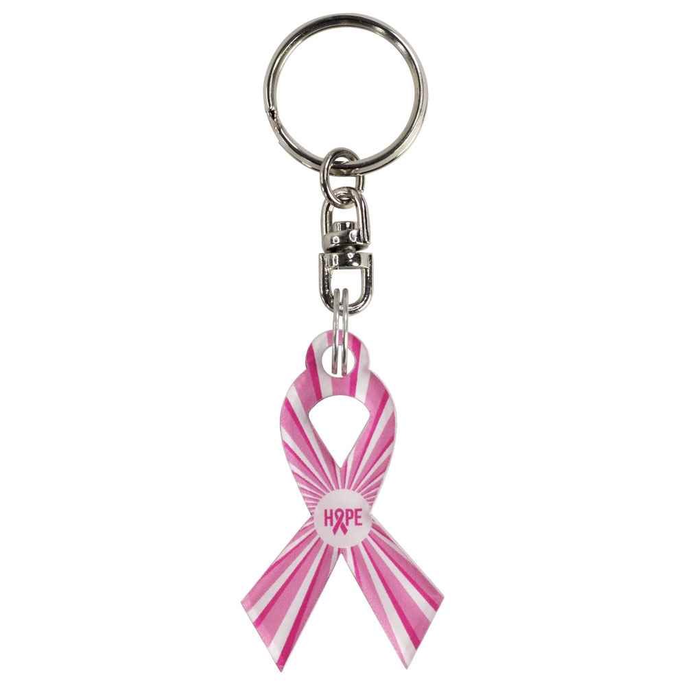 Awareness Ribbon Acrylic Key Chain - Personalization Available