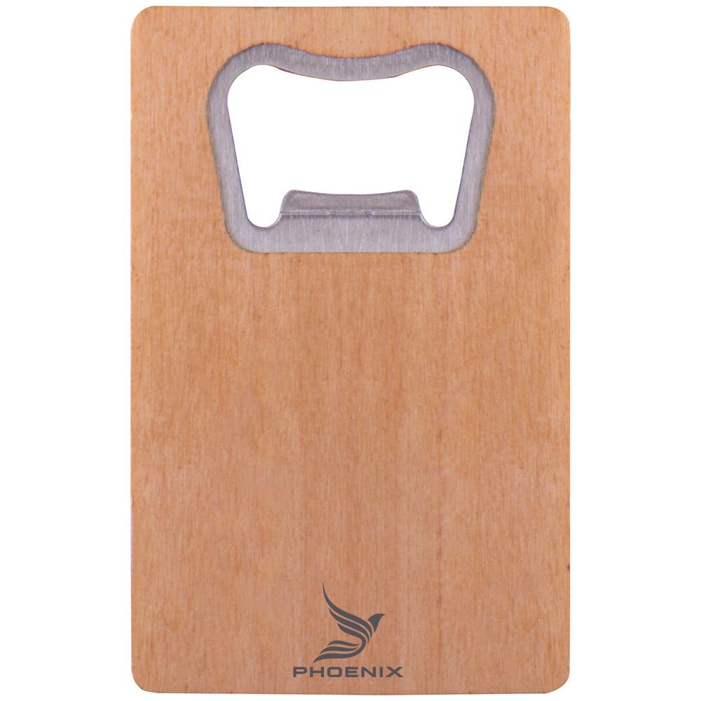 Wood Credit Card Bottle Opener - Personalization Available