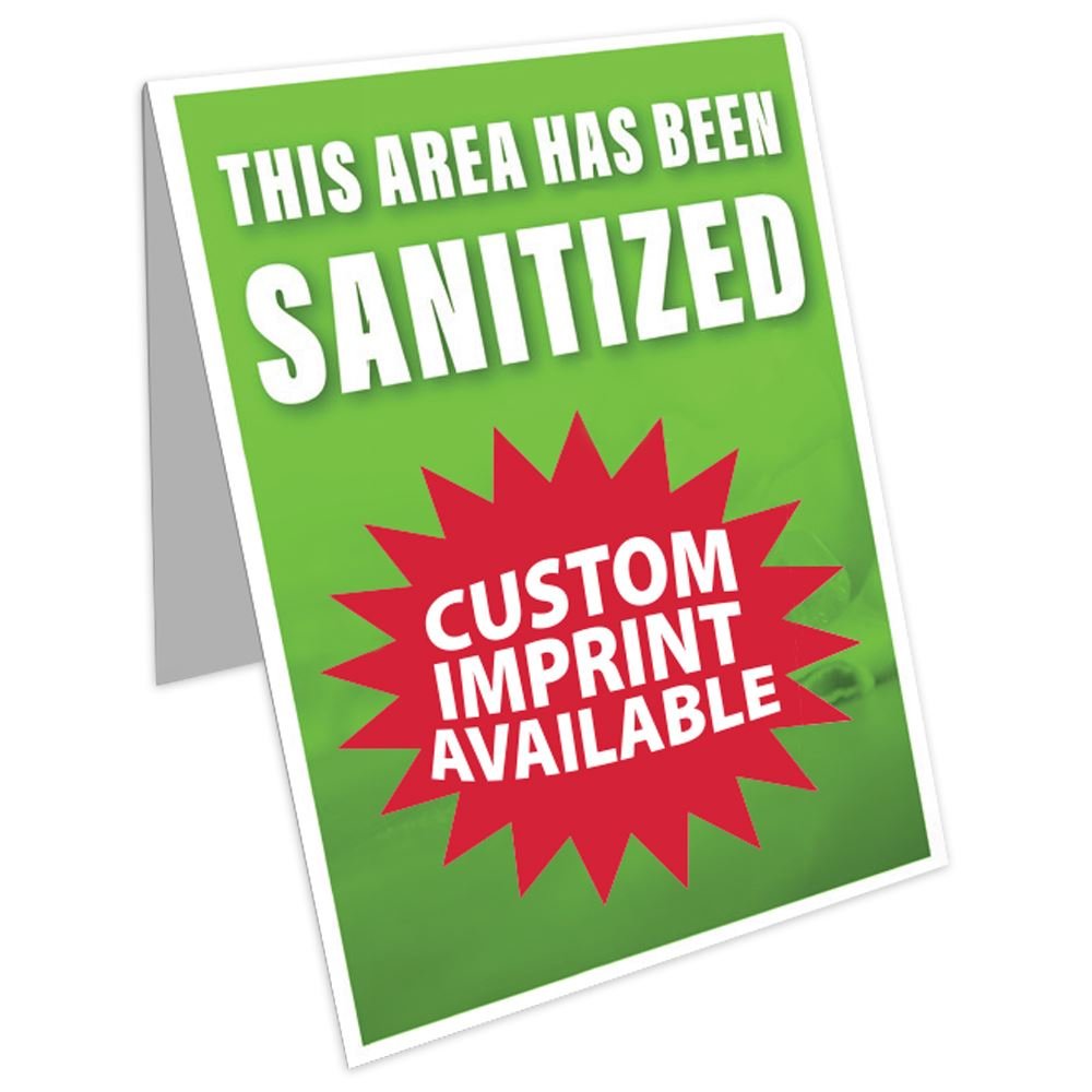 Custom Table Tent - Personalization Available