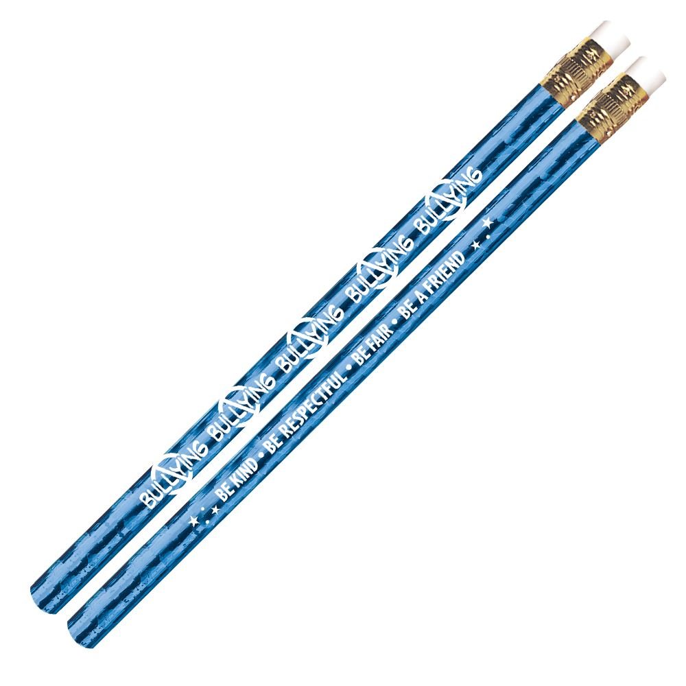 No Bullying Sparkle Foil Pencil - Pack of 100