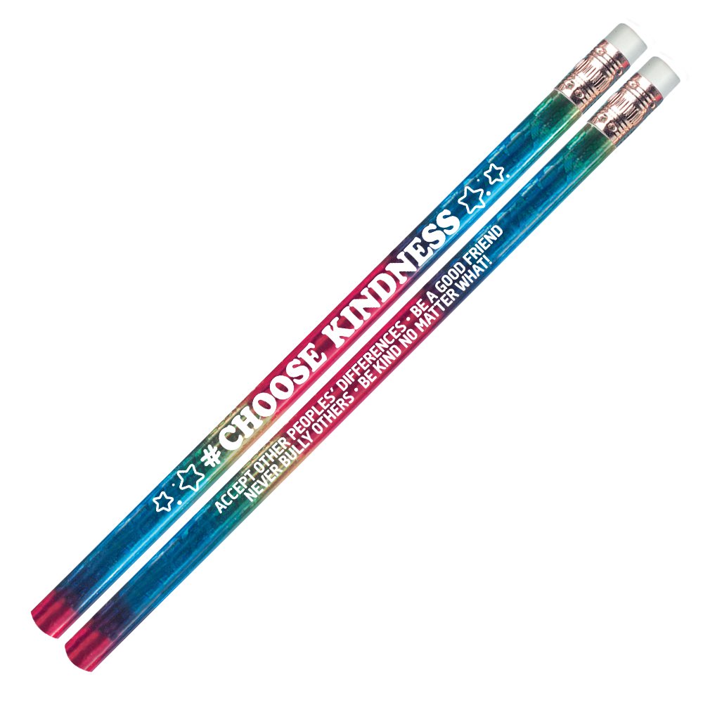 #Choose Kindness Sparkle-Foil Pencil - Pack of 25