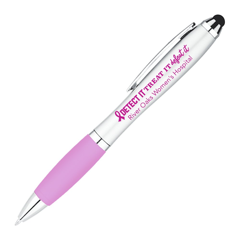 Detect It, Treat It, Defeat It Curvy Stylus Pen - Personalization Available