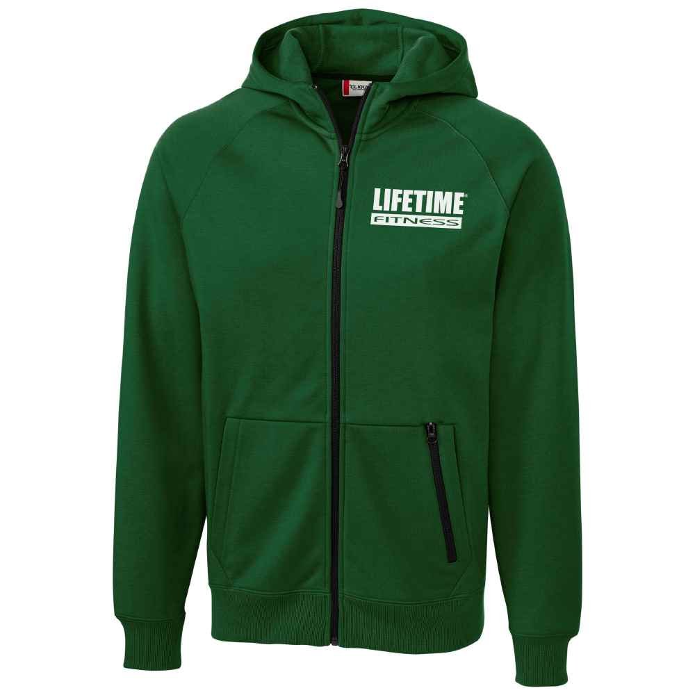 Clique&reg; Men's Lund Fleece Zip Hoodie - Silkscreen Personalization Available
