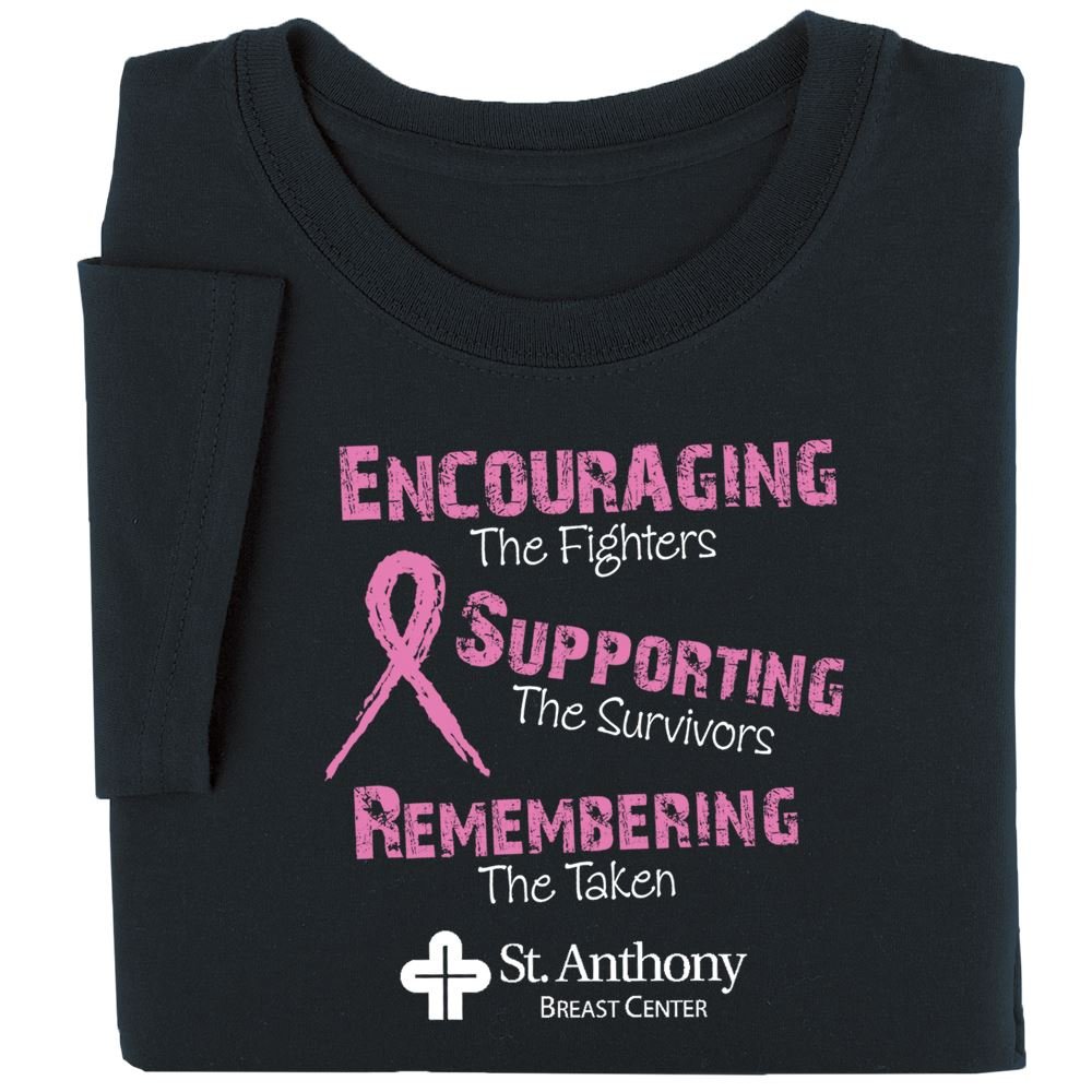 Encouraging The Fighters Awareness T-Shirt - Personalization Available