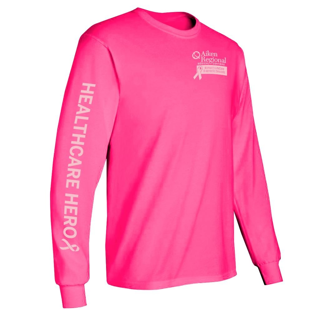 Healthcare Heroes Long-Sleeve 2-Location Awareness T-Shirt ...