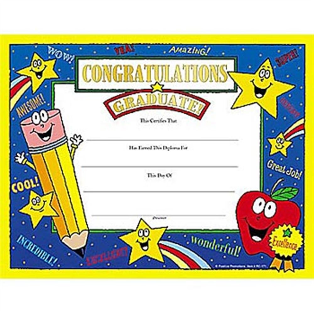 Congratulations Graduate! Gold Foil-Stamped Certificates - Pack of 20 Intended For Good Job Certificate Template Congratulations Graduate! Gold Foil-Stamped Certificates - Pack of 20 Intended For Good Job Certificate Template