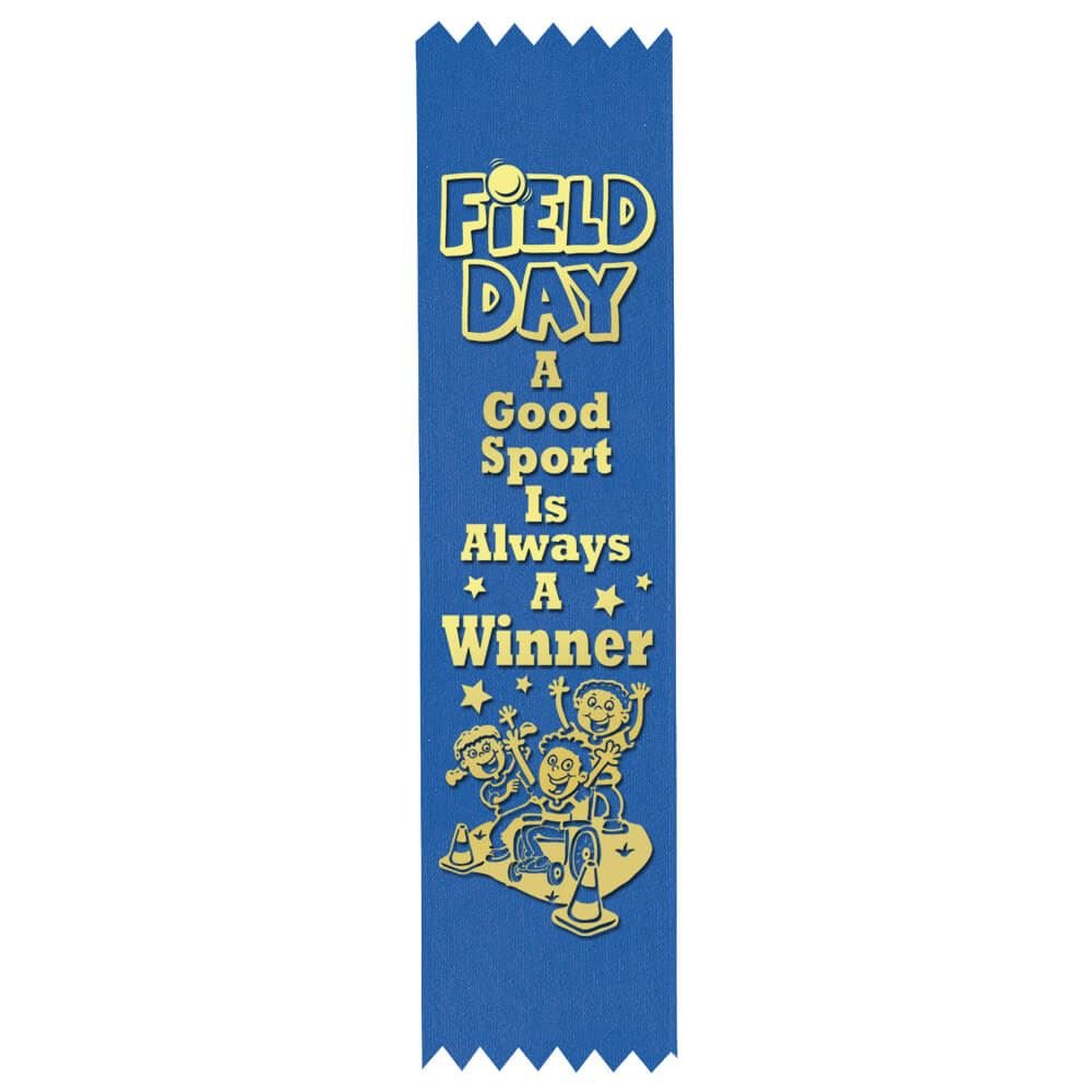 Field Day: A Good Sport Is Always A Winner Gold Foil-Stamped ...