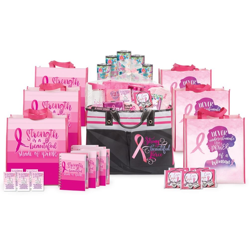 Breast Cancer Awareness 51-Gift Budget Raffle Pack | Positive Promotions
