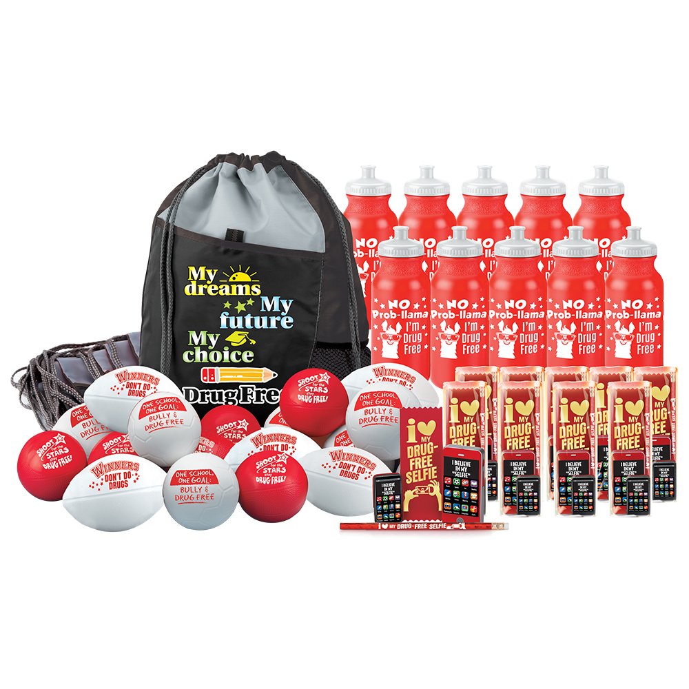 Red Ribbon Week 60-Piece Raffle/Value Pack