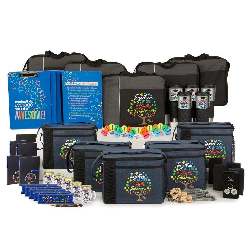 Teachers & Staff 50-Item Raffle/Value Pack | Positive Promotions