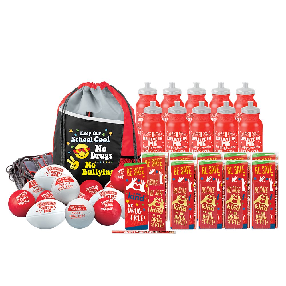 Ribon Raffle Red Ribbon Week 60-Piece Raffle/Value Pack | Positive Promotions