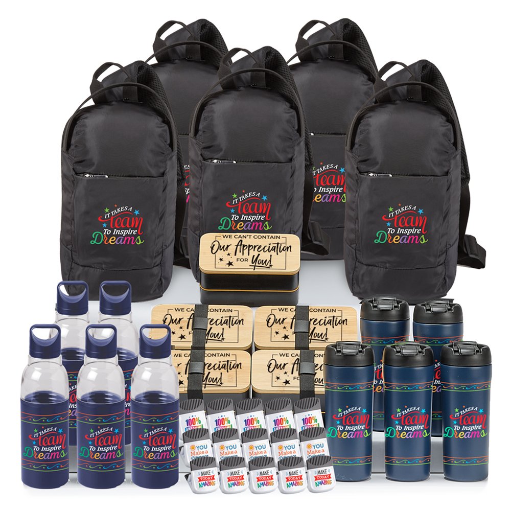 Teachers & Staff 25-Item Raffle/Value Pack | Positive Promotions