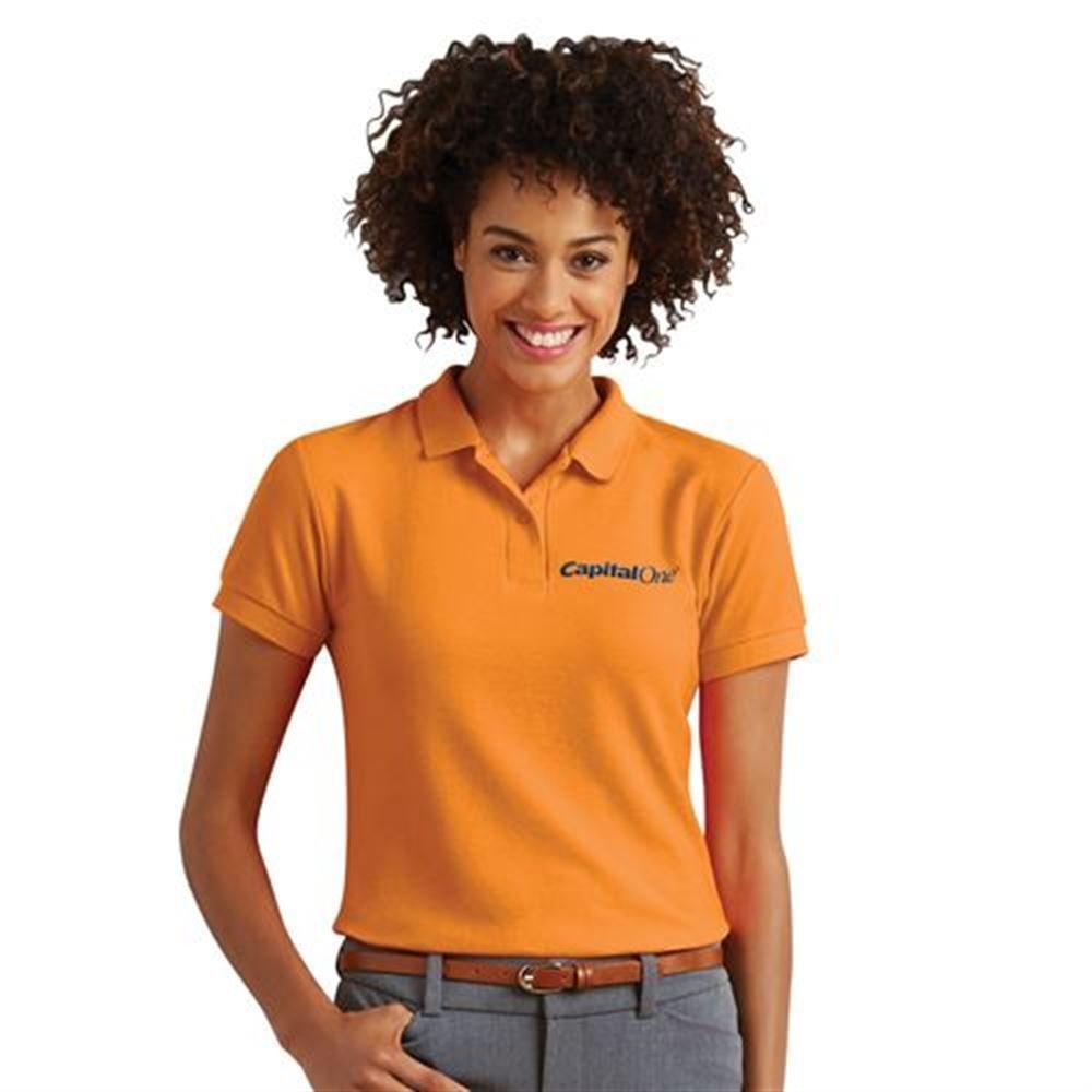 Gildan&reg; DryBlend&reg; Women's 6.3-oz. Double Pique Sport Shirt - Personalization Available
