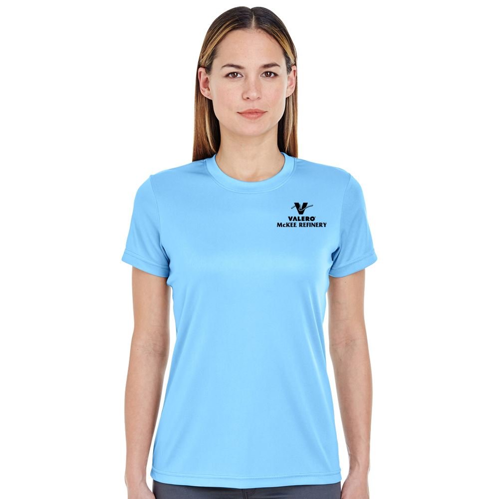Women's Ultraclub&reg; Cool & Dry Basic Performance T-Shirt - Silkscreen Personalization Available