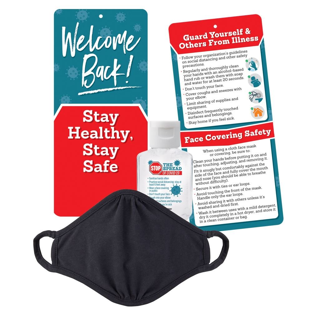Welcome Back! Stay Healthy, Stay Safe Protective Kit