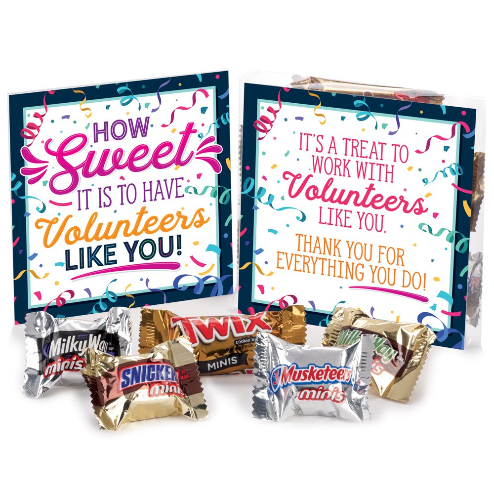 How Sweet It Is To Have Volunteers Like You! Treat Pack | Positive ...