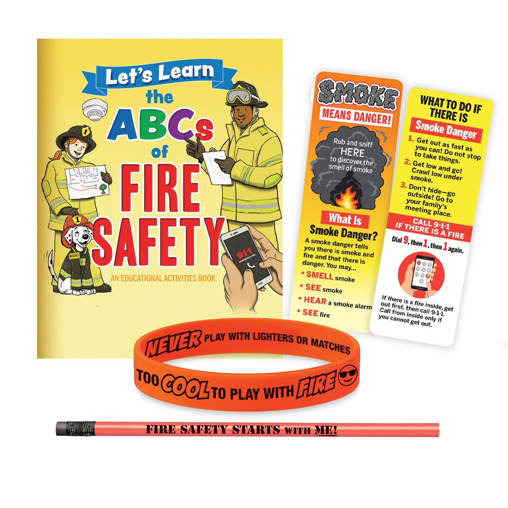 4-Piece Fire Safety Value Kit | Positive Promotions