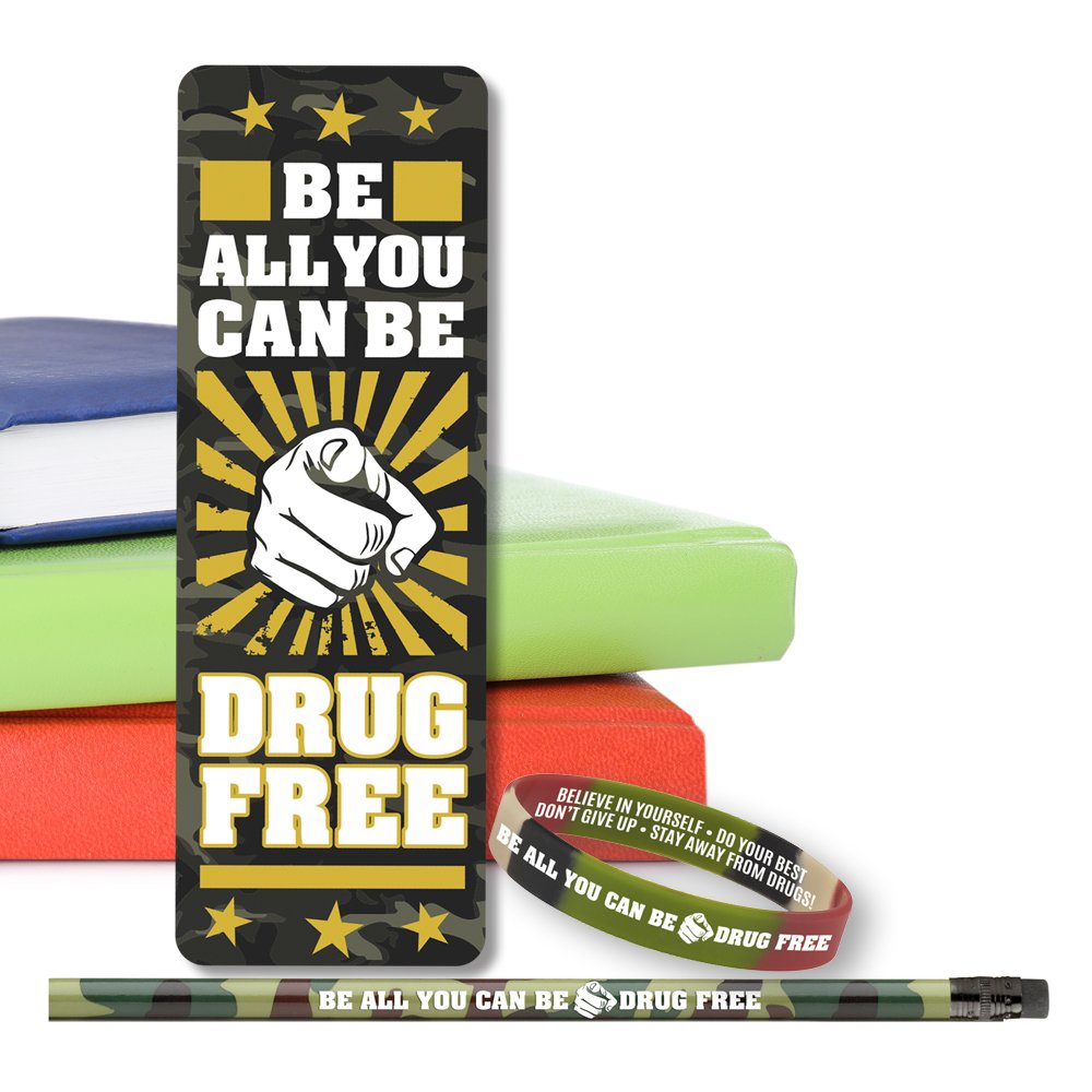 Be All You Can Be: Drug Free Kit - Pack of 25