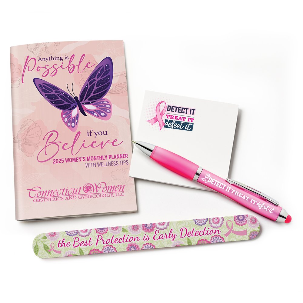Deluxe Breast Cancer Awareness Kit - One-Color Personalization Available