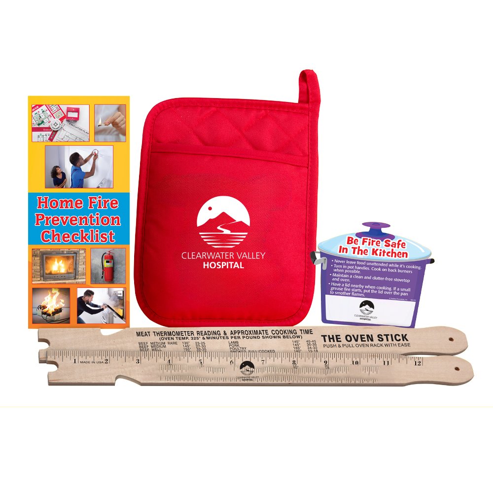 Fire Safety Kitchen Value Pack - One-Color Personalization Available
