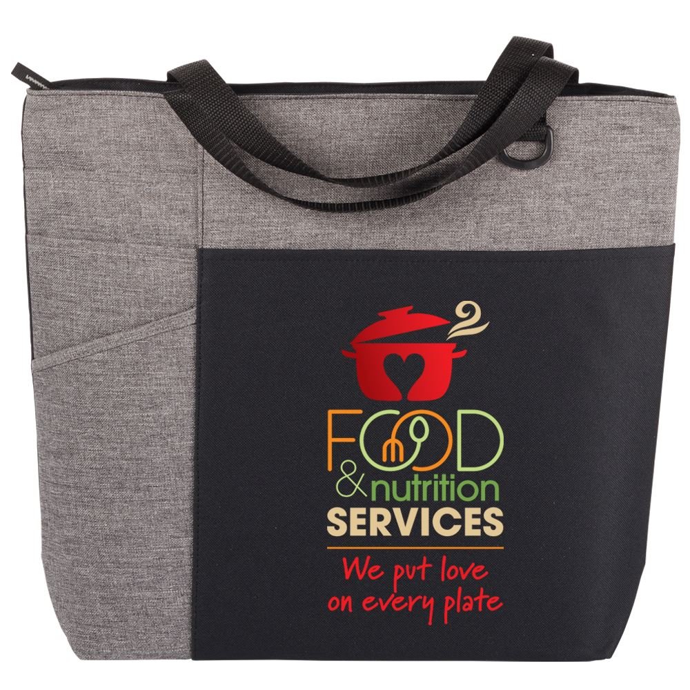 Food & Nutrition Services:We Put Love On Every Plate Ashland Tote Bag