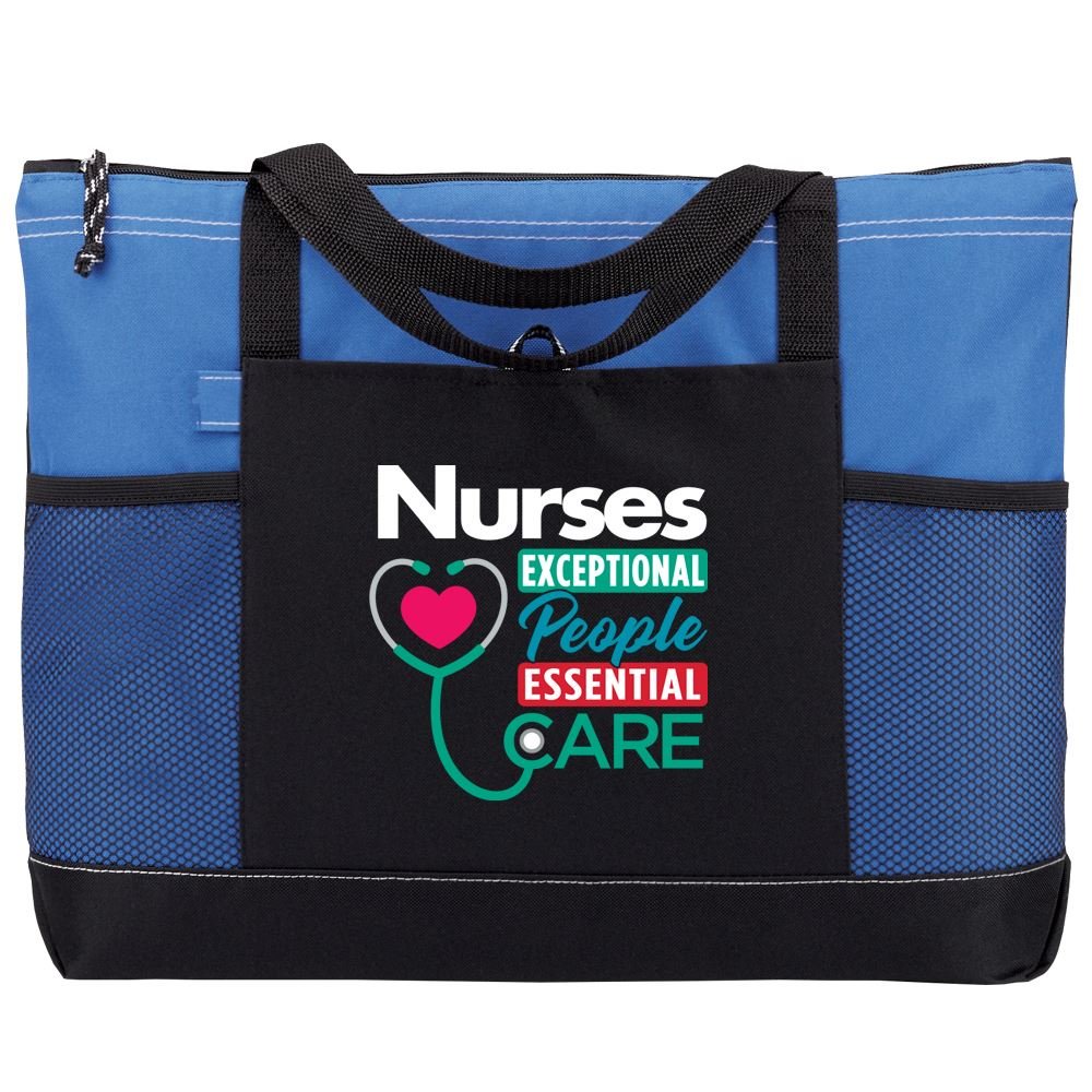 multi pocket tote bag