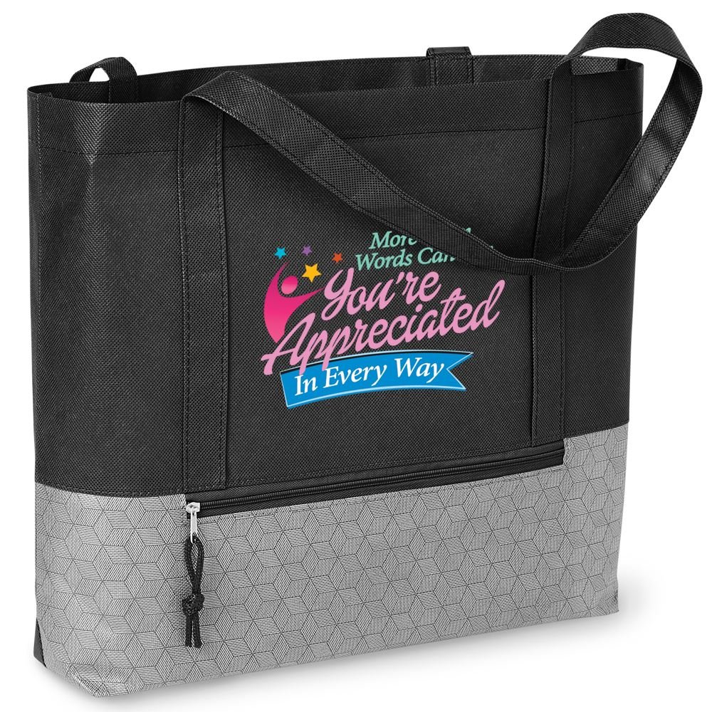 More Than Words Can Say You're Appreciated In Every Way Malibu Non-Woven Tote Bag