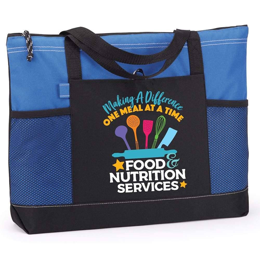 Food & Nutrition Services: Making A Difference One Meal At A Time Moreno Tote Bag