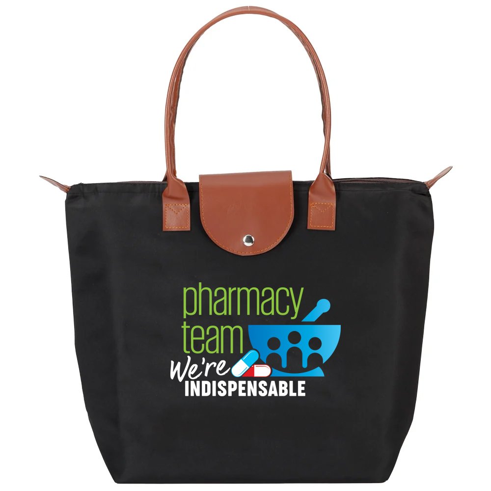 Pharmacy Team: We're Indispensable Catalina Folding Tote Bag
