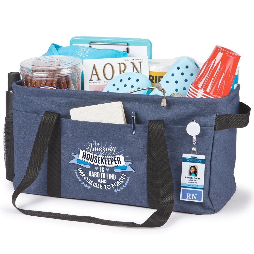 An Amazing Housekeeper Is Hard to Find 2-in-1 Bring-It-All Jumbo Utility Tote & Organizer