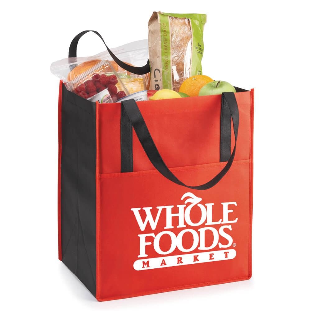 Arbor Red Jumbo Shopper Tote Bag - Personalization Available