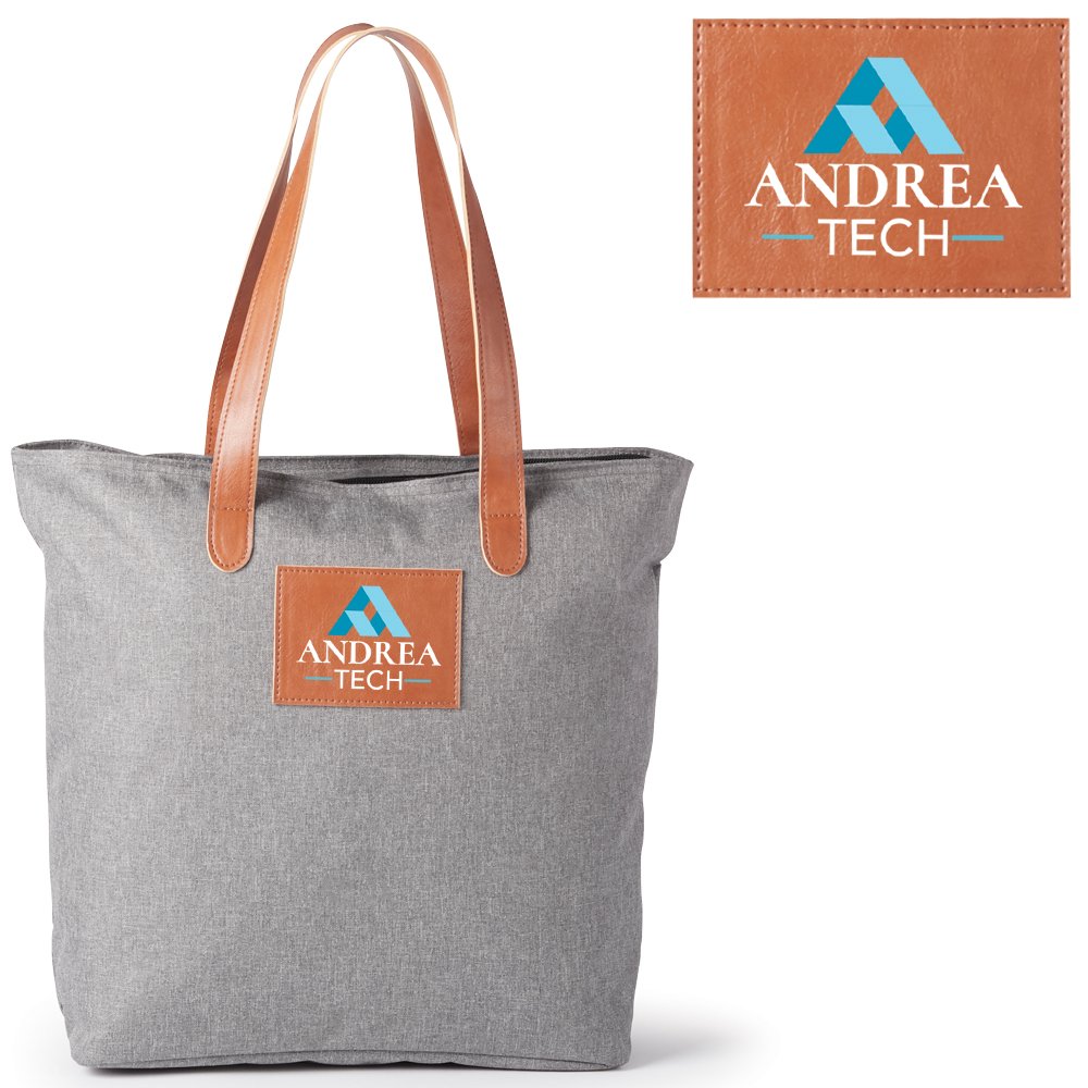 Rio Heathered Tote Bag - Personalization Available