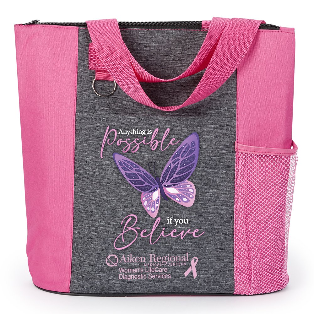 Anything Is Possible if You Believe Camino Heathered Tote Bag - One-Color Personalization Available