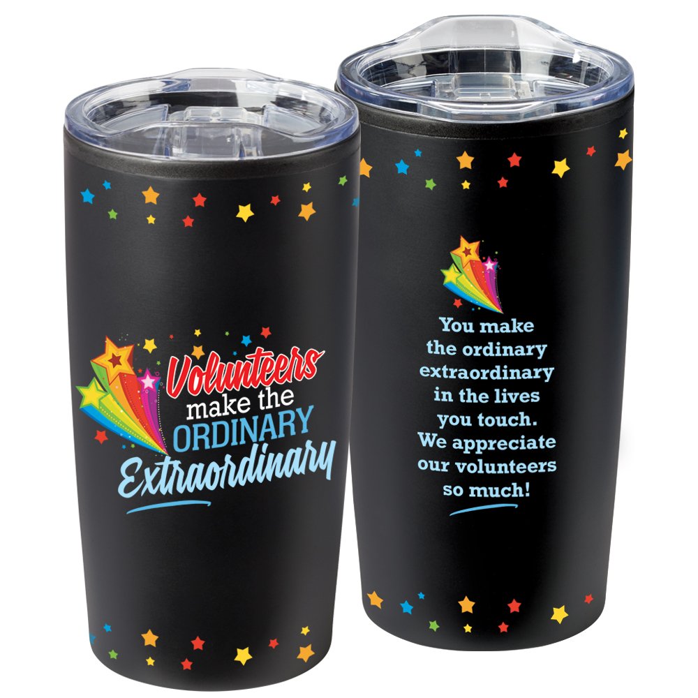 Volunteers Make The Ordinary Extraordinary Teton Stainless-Steel Tumbler 20-Oz.