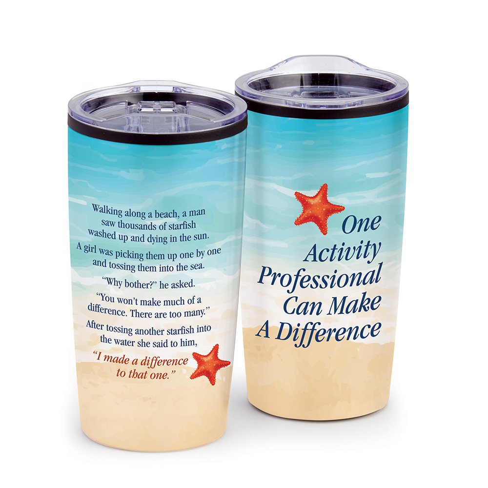 One Activity Professional Can Make a Difference Teton Stainless-Steel Tumbler 20-Oz.