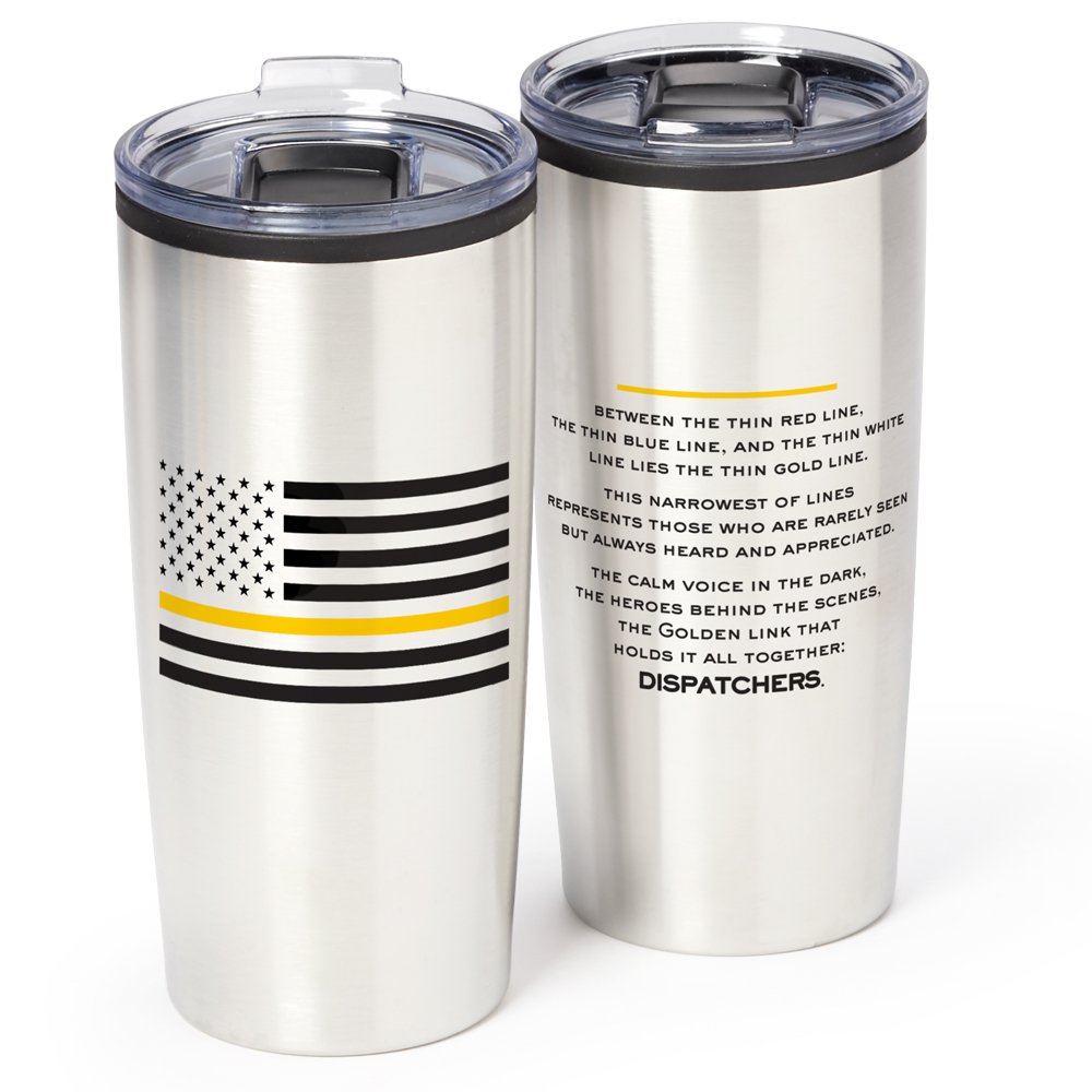 Thin Gold Line Teton Stainless-Steel Tumbler 20 oz.