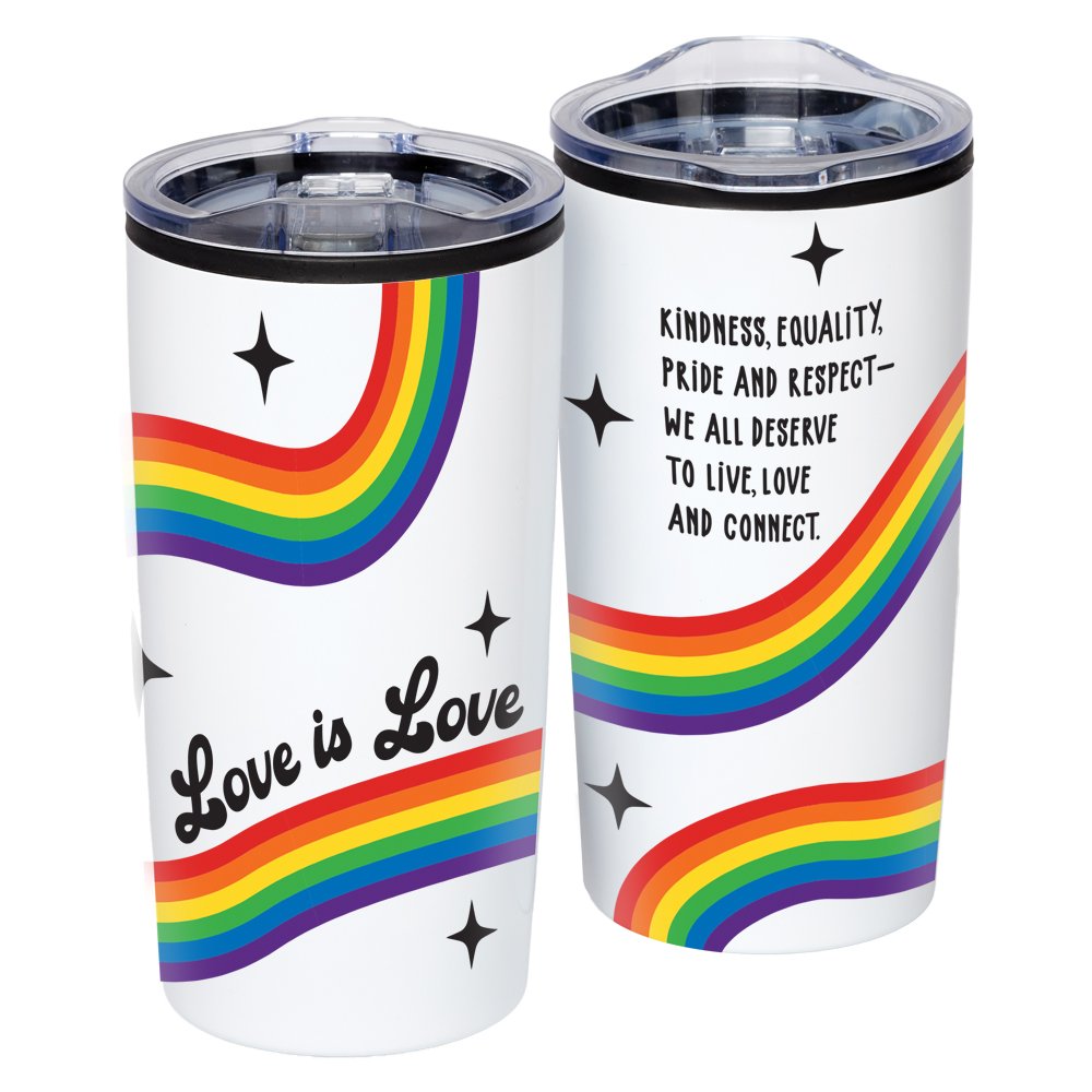 Love Is Love Pride Teton Stainless-Steel Tumbler 20 oz.