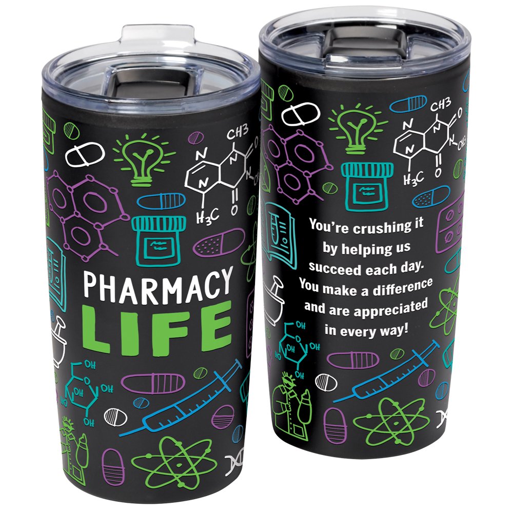 Pharmacy Life Teton Stainless-Steel Tumbler 20 oz.