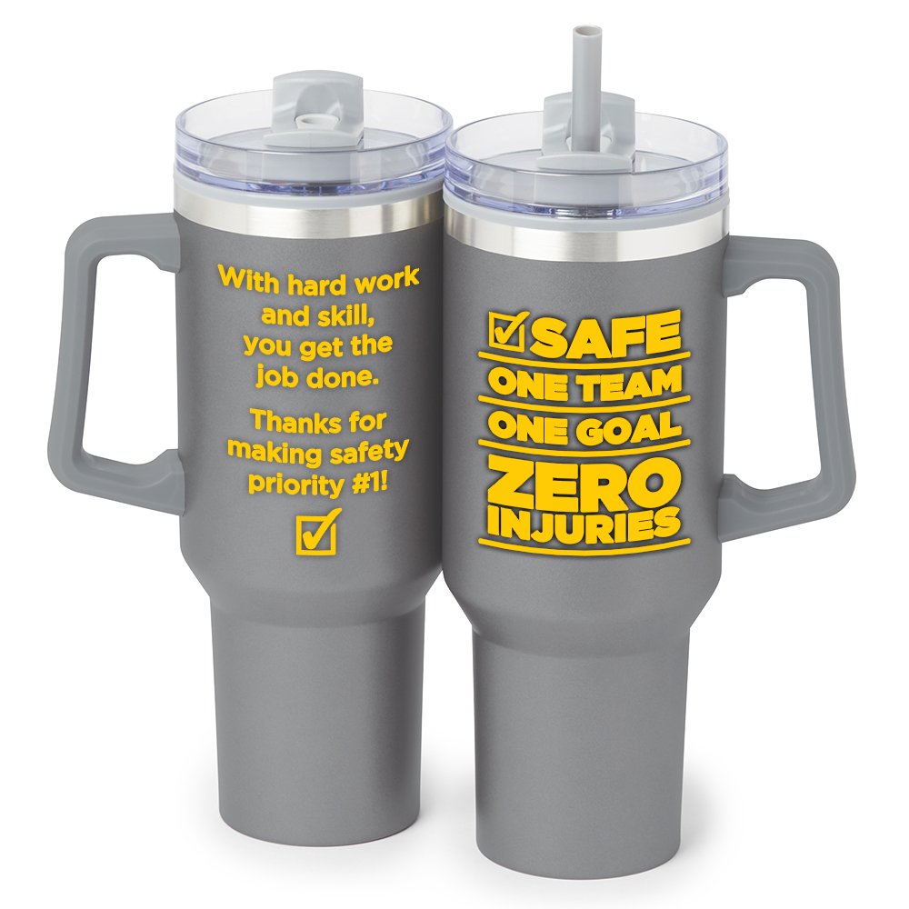 Safe: One Team, One Goal, Zero Injuries Epic Stainless-Steel/Plastic ...