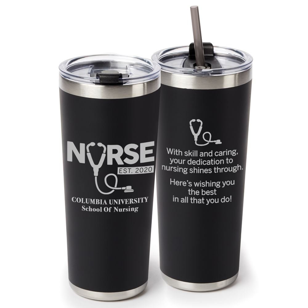 Nurses EST. 2020 Stockton Stainless Steel Vacuum Tumbler 20-Oz. - Personalization Available