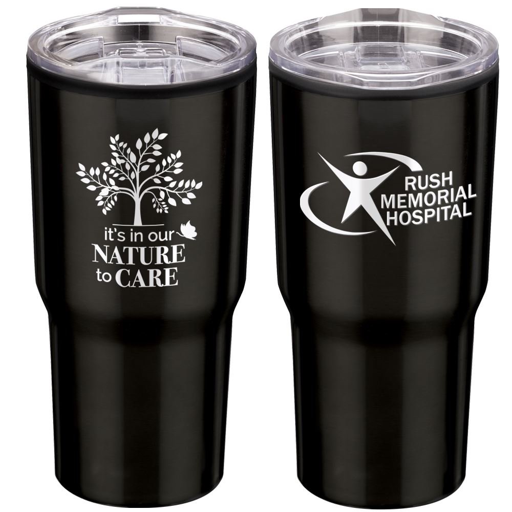 It's In Our Nature To Care Timber Insulated Stainless Steel Travel Tumbler 20-Oz. - Personalization Available